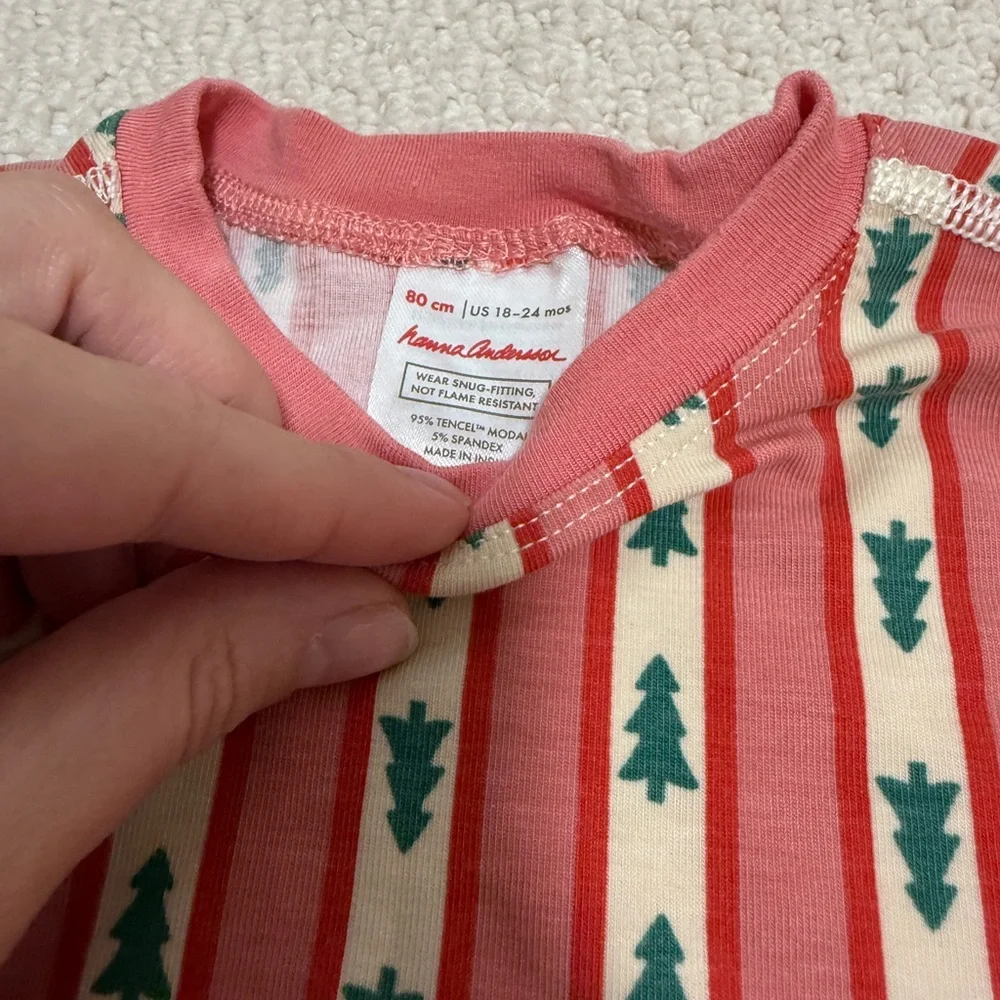 Hanna Anderson Christmas Pajama Set